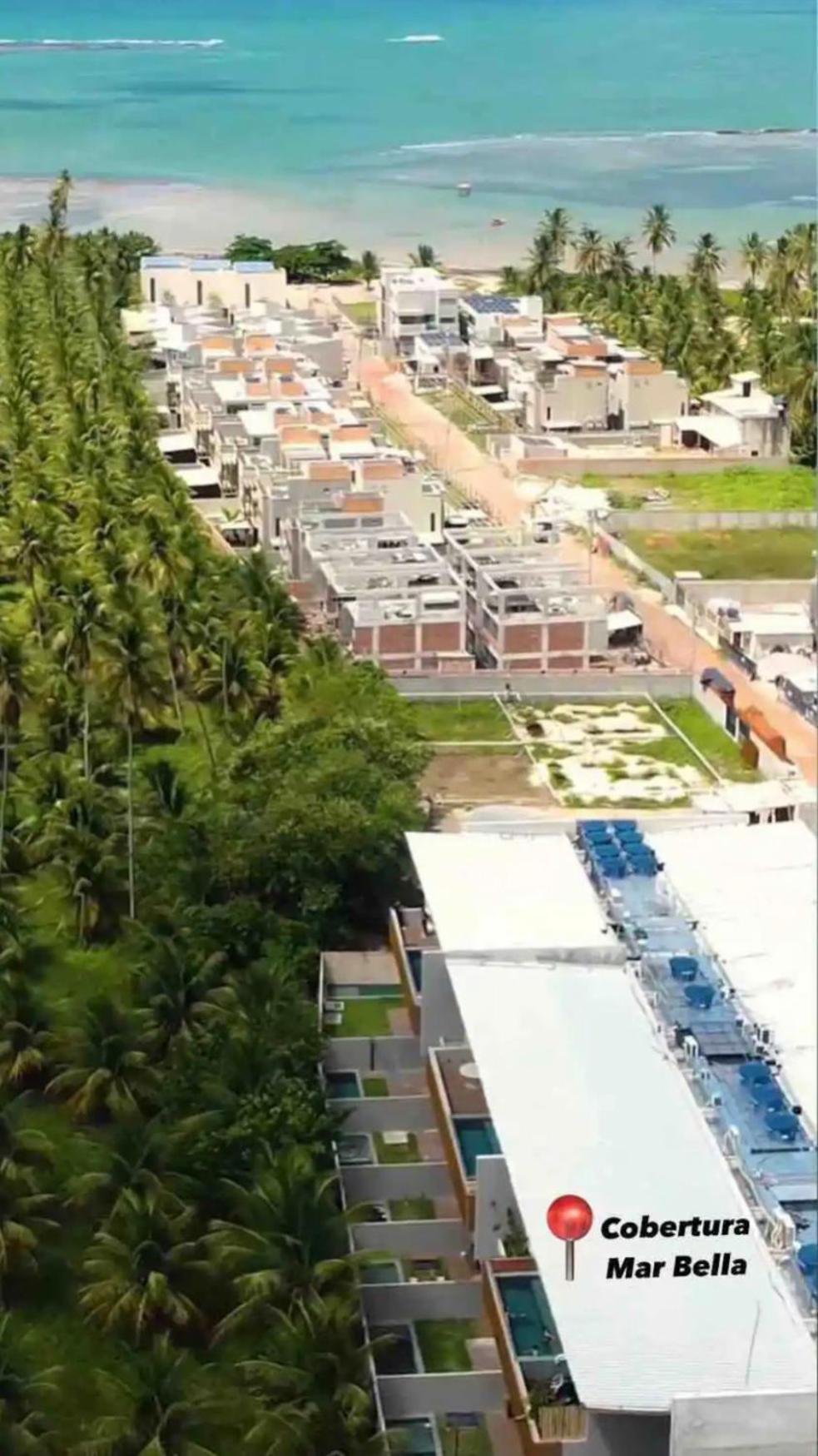Milagres Hospedagens - Praia E Vista Coqueiros Sao Miguel dos Milagres Bagian luar foto