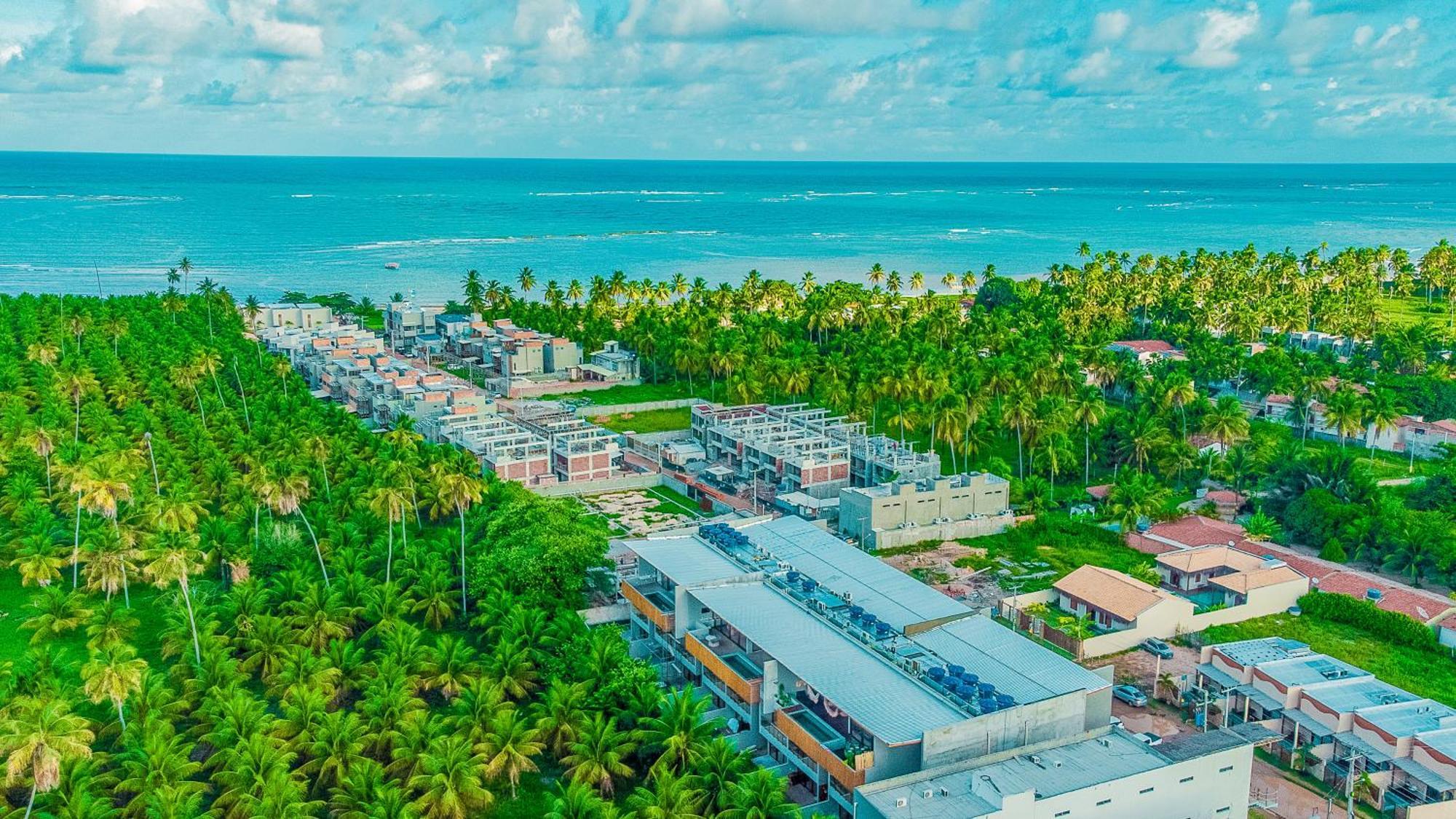 Milagres Hospedagens - Praia E Vista Coqueiros Sao Miguel dos Milagres Bagian luar foto